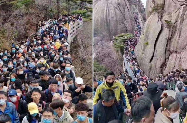 Turističke lokacije u Kini prepune ljudi nakon ukidanja zabrane ...