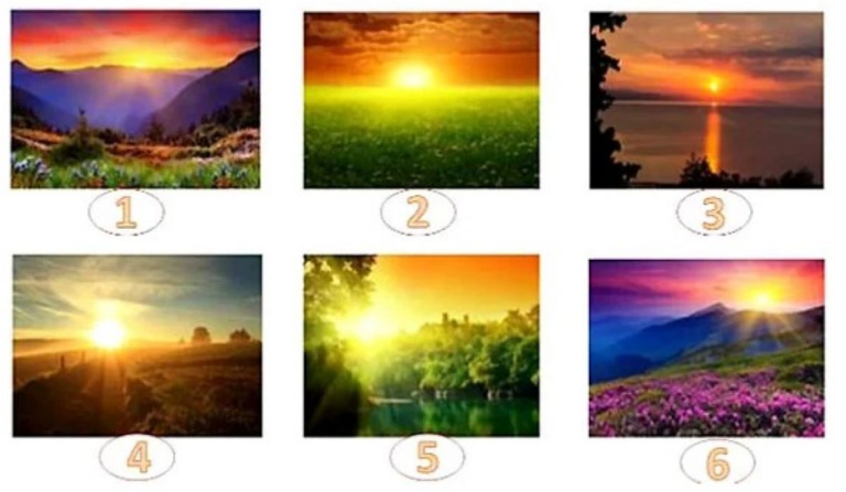 Izaberite najljepši izlazak sunca i otkrijte poruku koja stoji iza