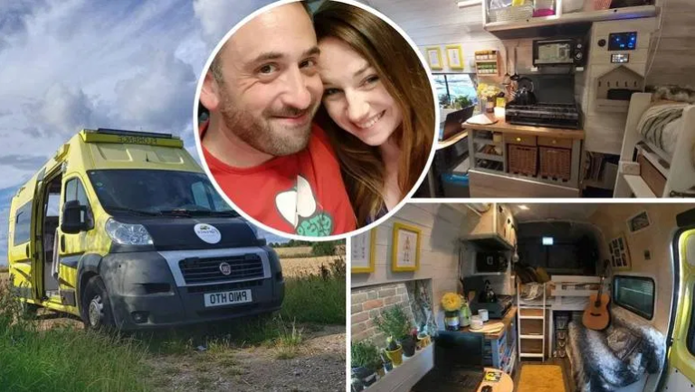 Preuredili staro bolničko vozilo u mobilnu kućicu iz snova