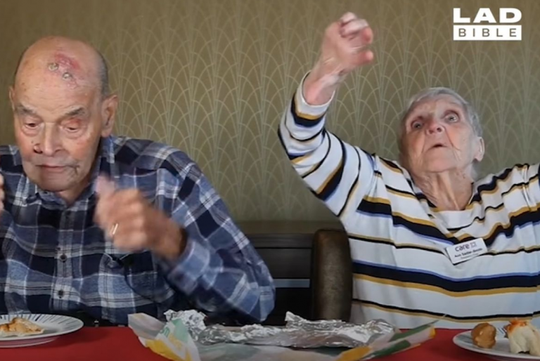 99-godišnjaci prvi put u životu probali hamburgere, pomfrit i krofne (VIDEO)