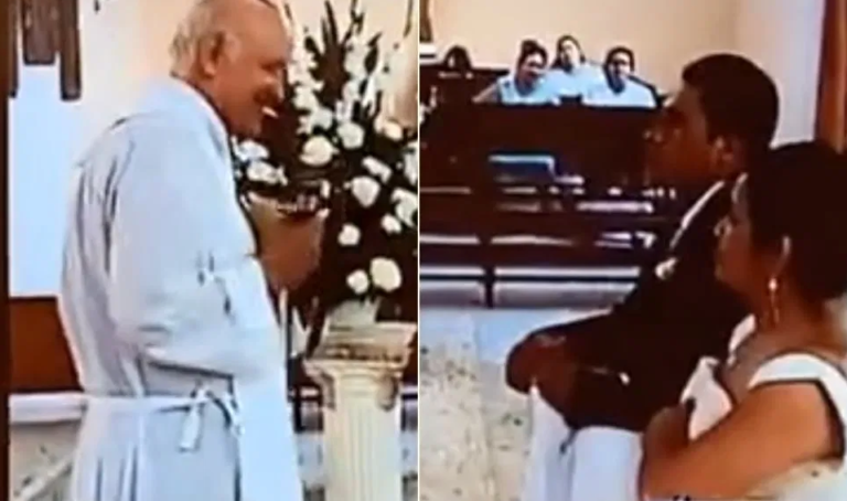 Kakav peh na vlastitom vjenčanju: Mladoženja se izgubio, pa se u toku obreda rukovao sa sveštenikom