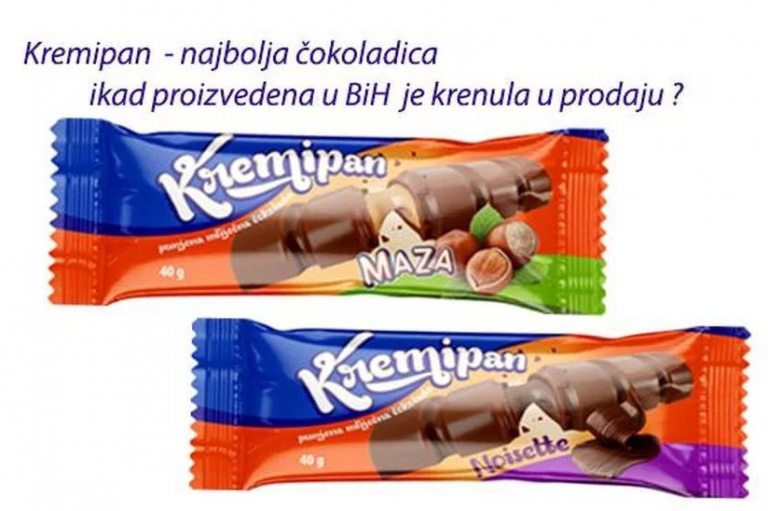 Na tržište BiH vraća se legendarni Kremipan, slatki hit iz vremena bivše Jugoslavije