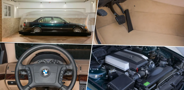 Prodajem BMW 740i iz 1998. godine, kao nov: Vlasnik ga 23 godine držao u posebnoj kapsuli