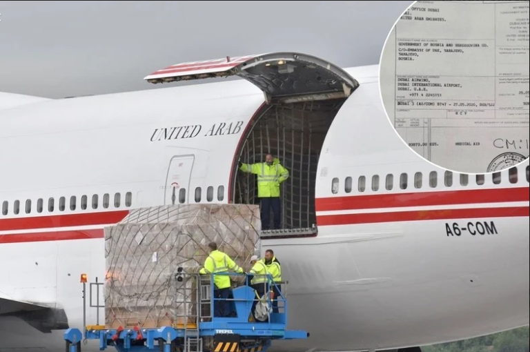 Na pomolu nova blamaža: Iz BiH bi se mogla vratiti donirana oprema iz UAE-a