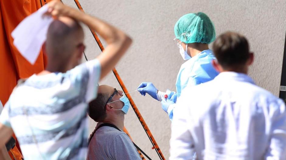 Testiranje na koronavirus u Sibeniku