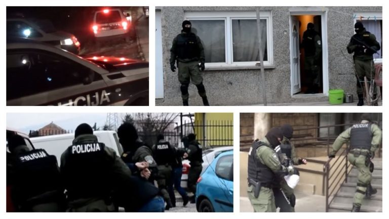 Pogledajte video velike policijske akcije u Zenici