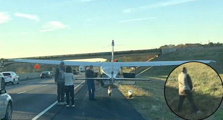 Sletio avionom na autoput, pa otišao u polje da izvrši nuždu (VIDEO)