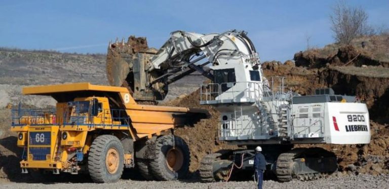 Novi bager na Površinskom kopu Rudnika Kakanj