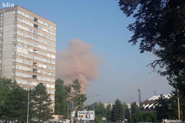 Narandžasti dim iz ArcelorMittala uznemirio građane Zenice