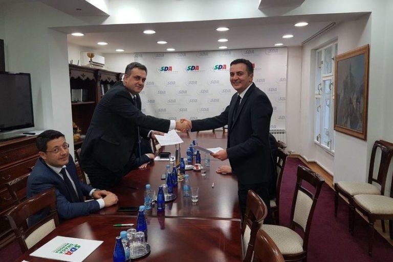 SDA i NB potpisali koalicioni sporazum o saradnji u Parlamentu FBiH