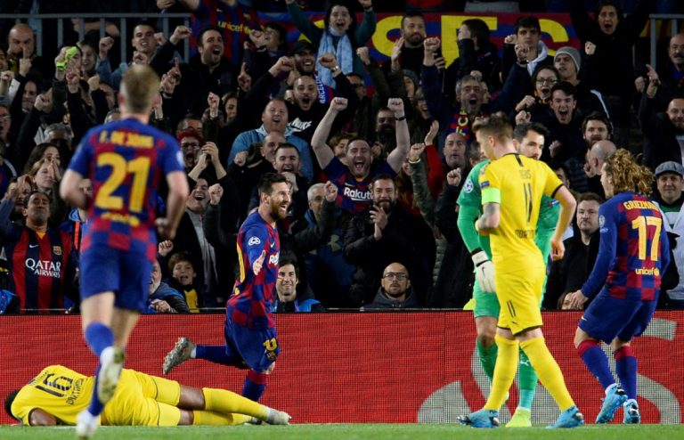 Barca na Mesijev pogon deklasirala Borusiju, Liverpul remizirao s Napolijem