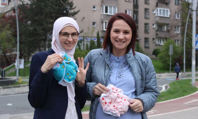 Zeničanke Sanita i Aldina proizvode platnene pelene i uloške