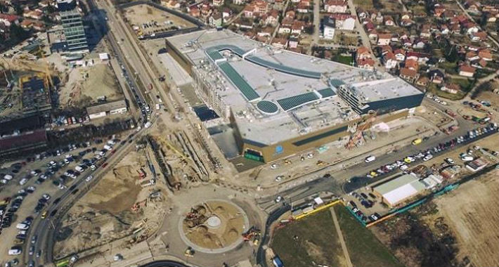 Kako iz zraka izgleda najveći tržni centar u BiH (FOTO)