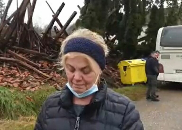 Dogradonačelnica Gline kroz suze: Ljudi su u dvije minute ostali bez svega