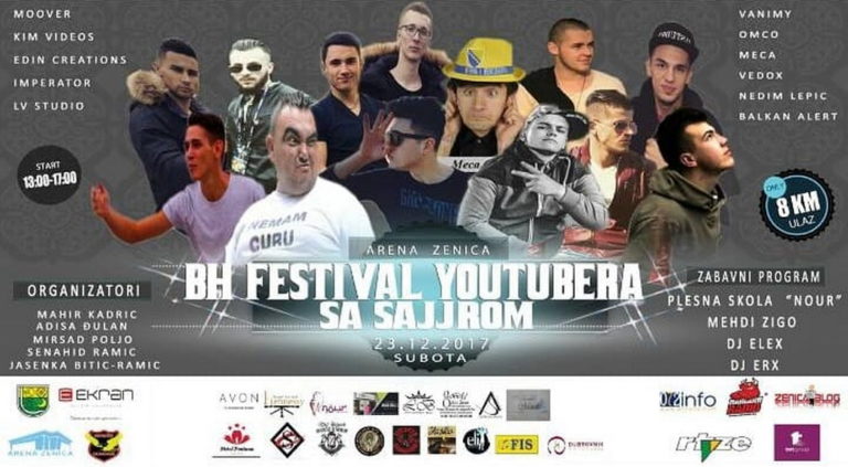 ZENICA BH Festival youtubera sa Sajjrom za pomoć u liječenju malene heroine