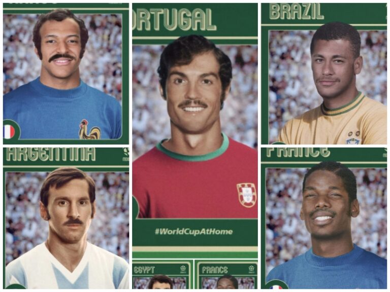 FIFA objavila “nogometni vremeplov”: Kako bi današnje zvijezde izgledale prije 50 godina (FOTO)