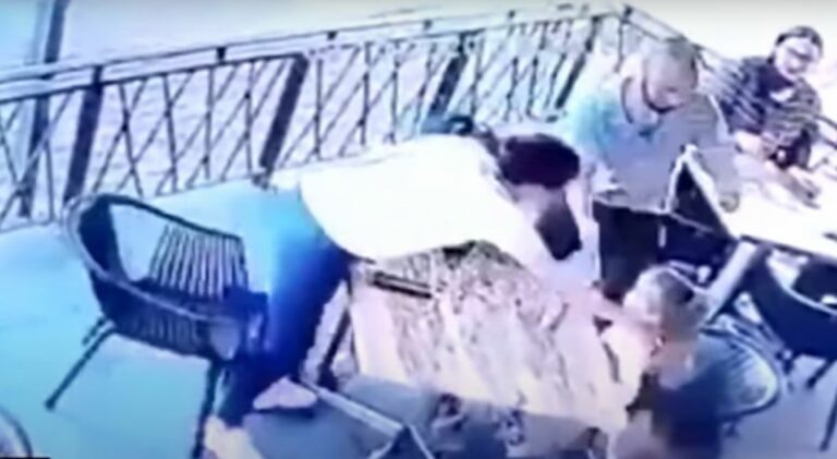 Jezivo: Muškarac pokušao oteti curicu usred restorana, pogledajte kako je spriječen