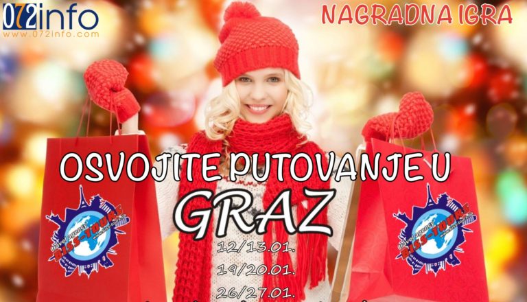 Portal 072info & Turistička agencija “Biss-Tours” vam poklanjaju šoping turu u Graz za dvije osobe!