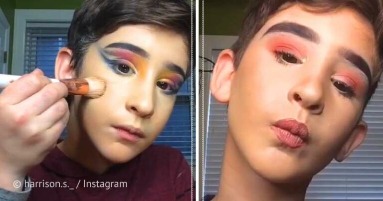 Dječak (12) svaki dan se šminka i podržava ga milion osoba