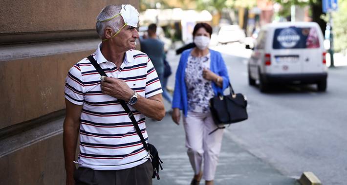 koronavirus sarajevo maske