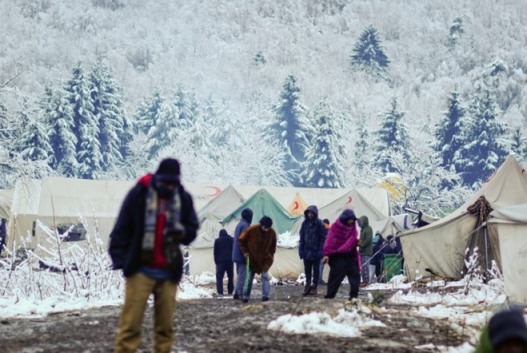 Smanjen priliv migranata u BiH zbog vremenskih prilika