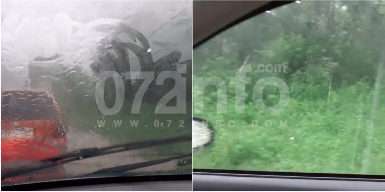 NEVRIJEME POGODILO ZENICU: Led zaustavio saobraćaj na M-17 (VIDEO)