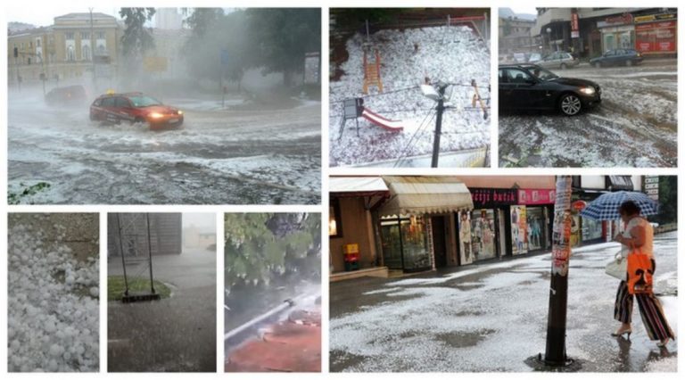 Velika oluja u regiji: Grad, kiša i jak vjetar zahvatili veće dijelove Srbije