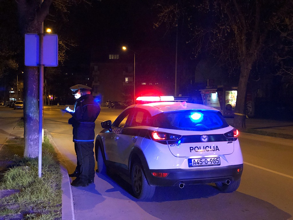 Policija nocna saobracaj Zenica