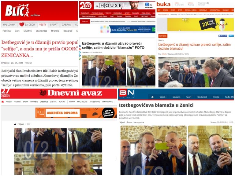 Vijest portala 072info o Izetbegovićevoj blamaži u Zenici odjeknula u BiH i regionu!