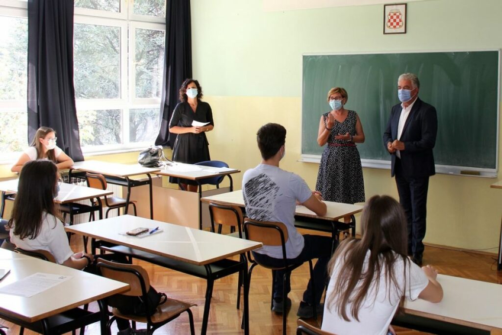 posjet gimnaziji fra grge martica