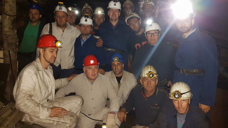 Rudari iz Breze iftarili u jami na dubini od 450 metara