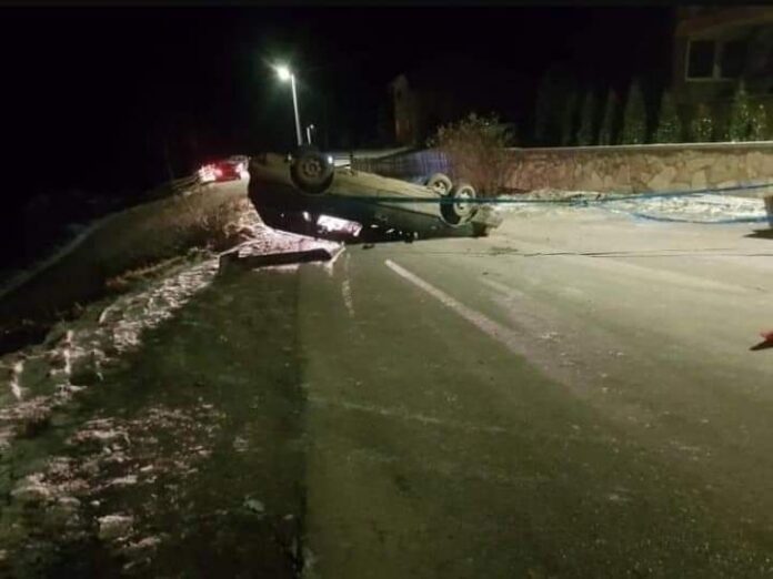 Teška saobraćajna nesreća u Novom Travniku, jedna osoba teže povrijeđena