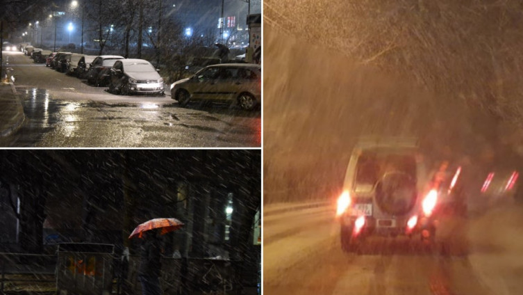 Snijeg izazvao haos na putu Sarajevo – Kakanj: Zimske službe na terenu