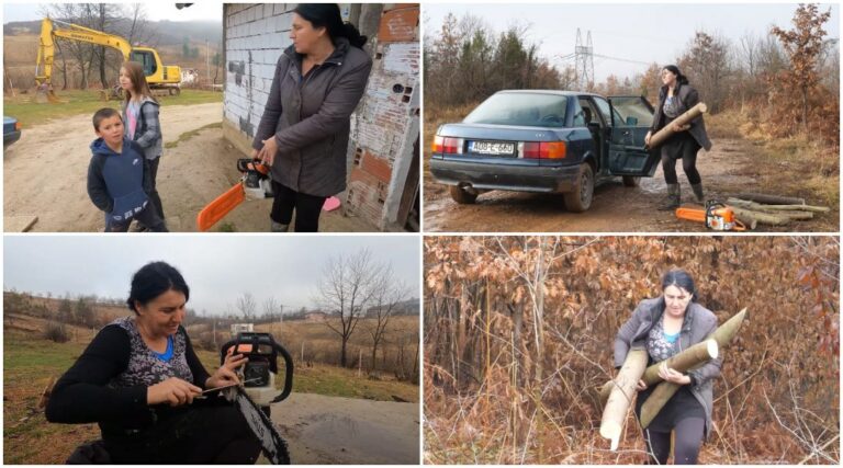Da srce pukne: Kako bi prehranila troje djece, mama Sanela motorkom zarađuje za život (VIDEO)