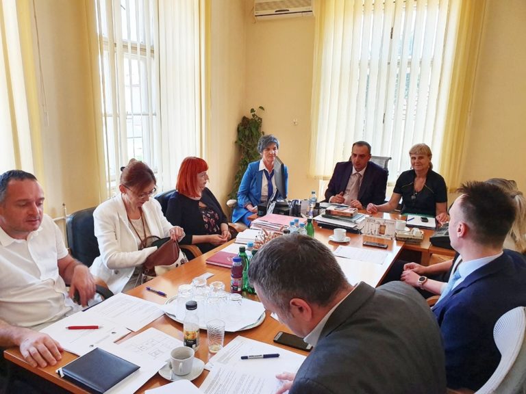 Sastanak povodom izgradnje nove zgrade Općinskog suda u Žepču