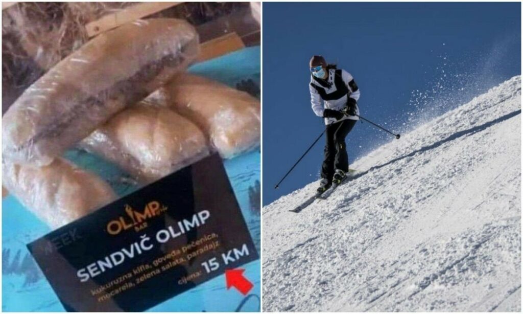 skijanje sendvic epa ilustracija