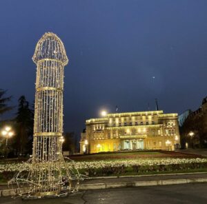 skulptura beograd pijanista in
