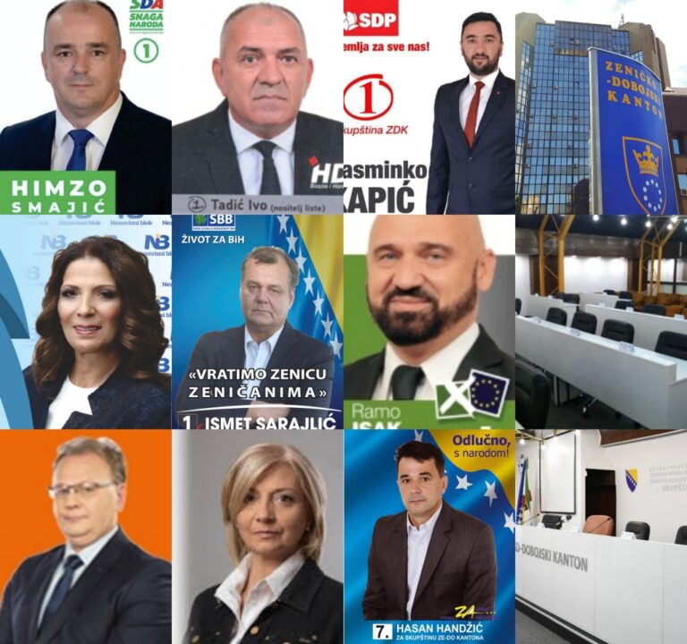IZ DEVET STRANAKA: Ovi kandidati sigurno ulaze u Skupštinu Zeničko-dobojskog kantona