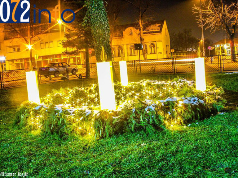Pogledajte kako izgleda adventski vijenac u Zenici