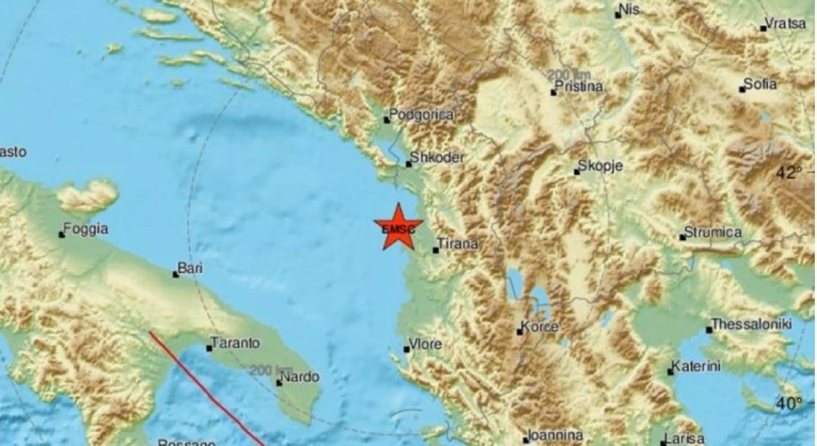 zemljotres albanija oktobar2020 emsc