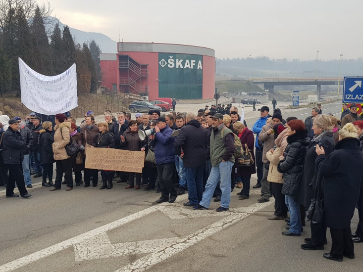 Radnici Željezare Zenica: Stečajem i deblokadom računa se može sačuvati 200 radnih mjesta