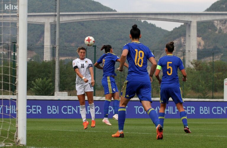 Težak poraz ženske nogometne reprezentacije BiH u Zenici od Italije